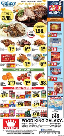 Weekly ad Food King 11/05/2025 - 11/11/2025