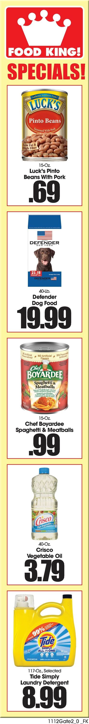 Weekly ad Food King 11/12/2025 - 11/18/2025