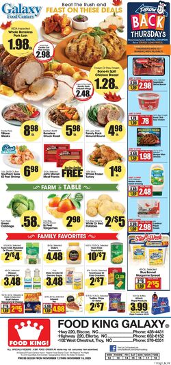 Weekly ad Food King 11/12/2025 - 11/18/2025