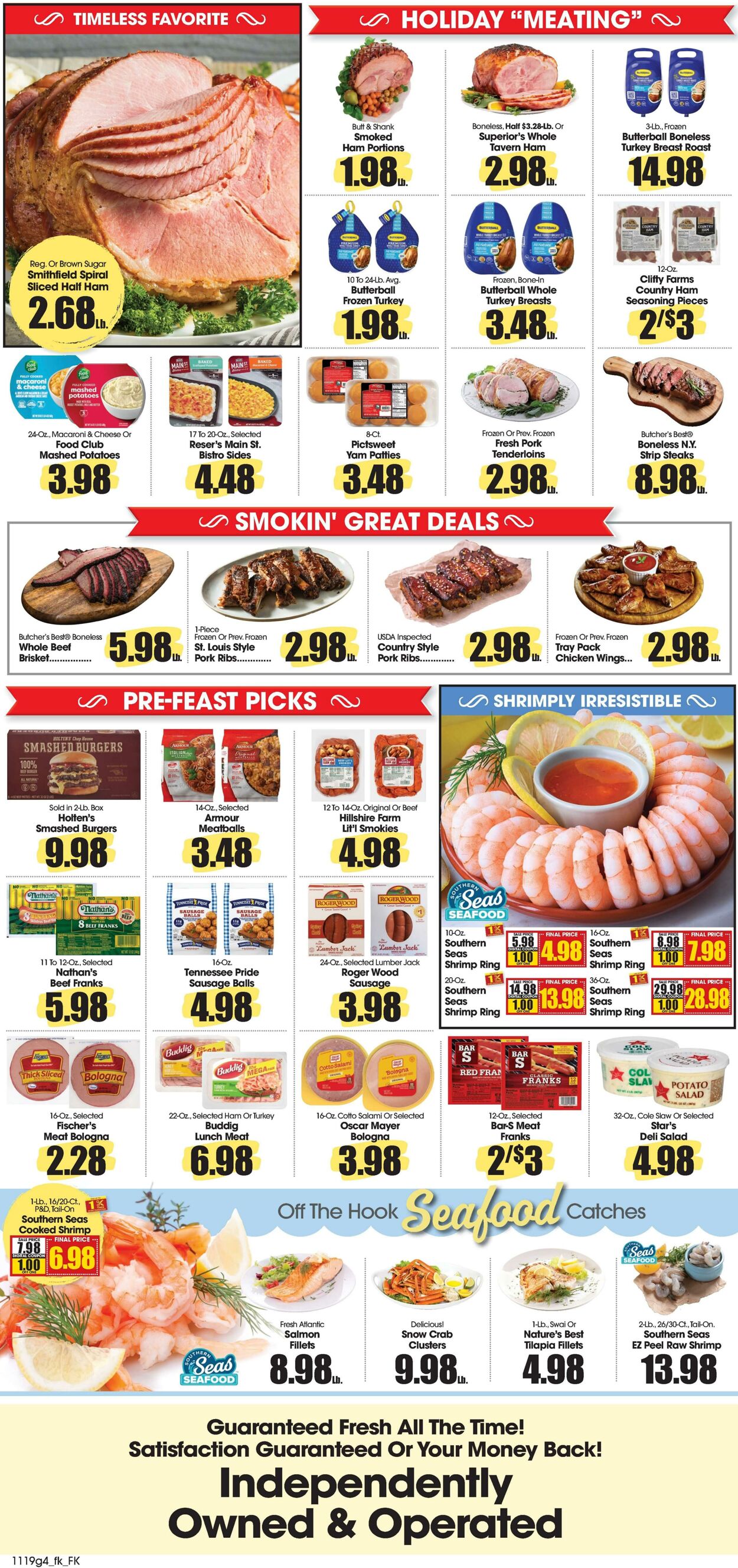 Weekly ad Food King 11/19/2025 - 12/02/2025