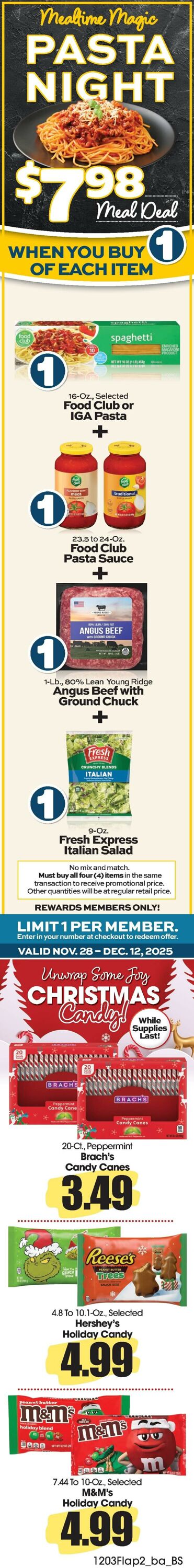 Weekly ad Food King 12/03/2025 - 12/09/2025