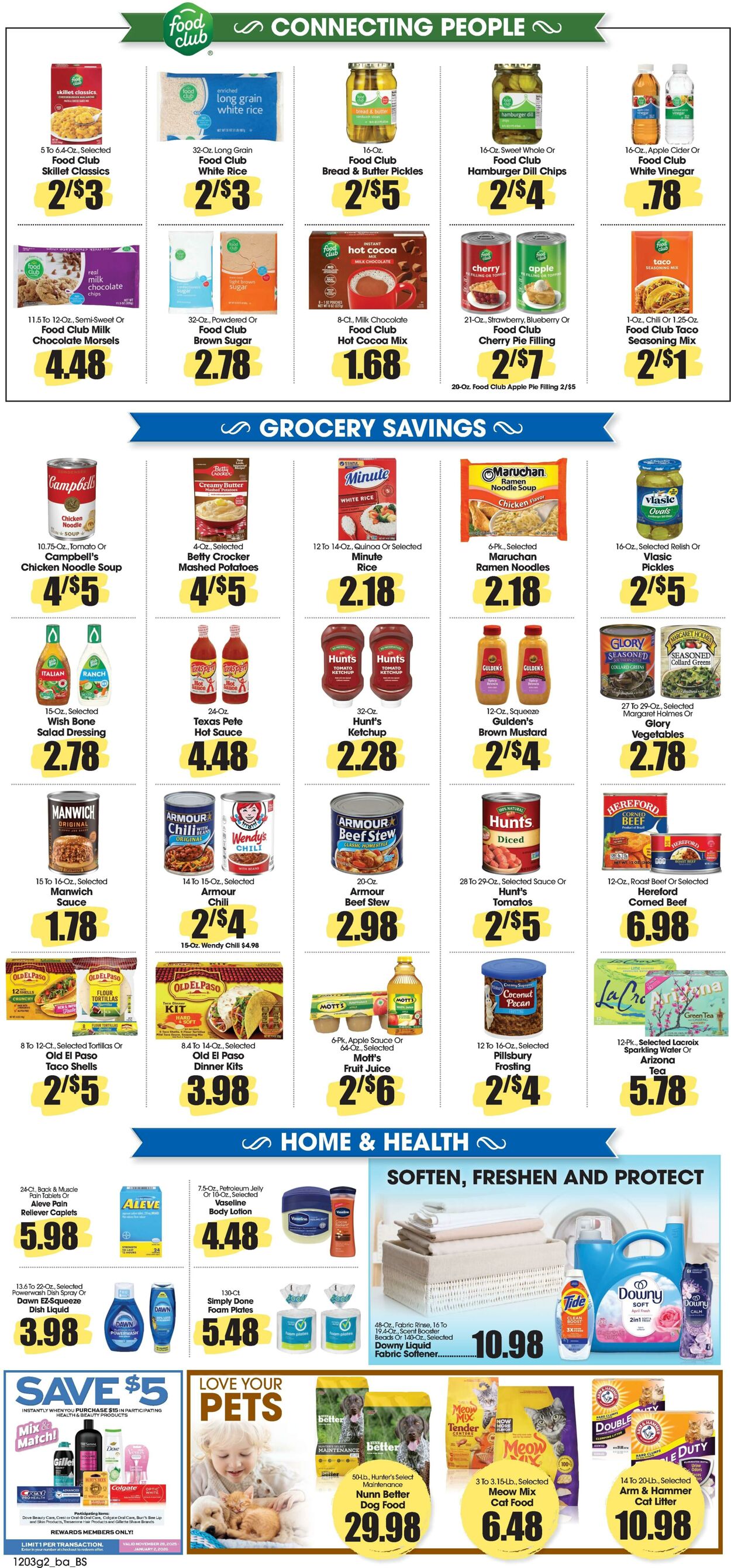 Weekly ad Food King 12/03/2025 - 12/09/2025