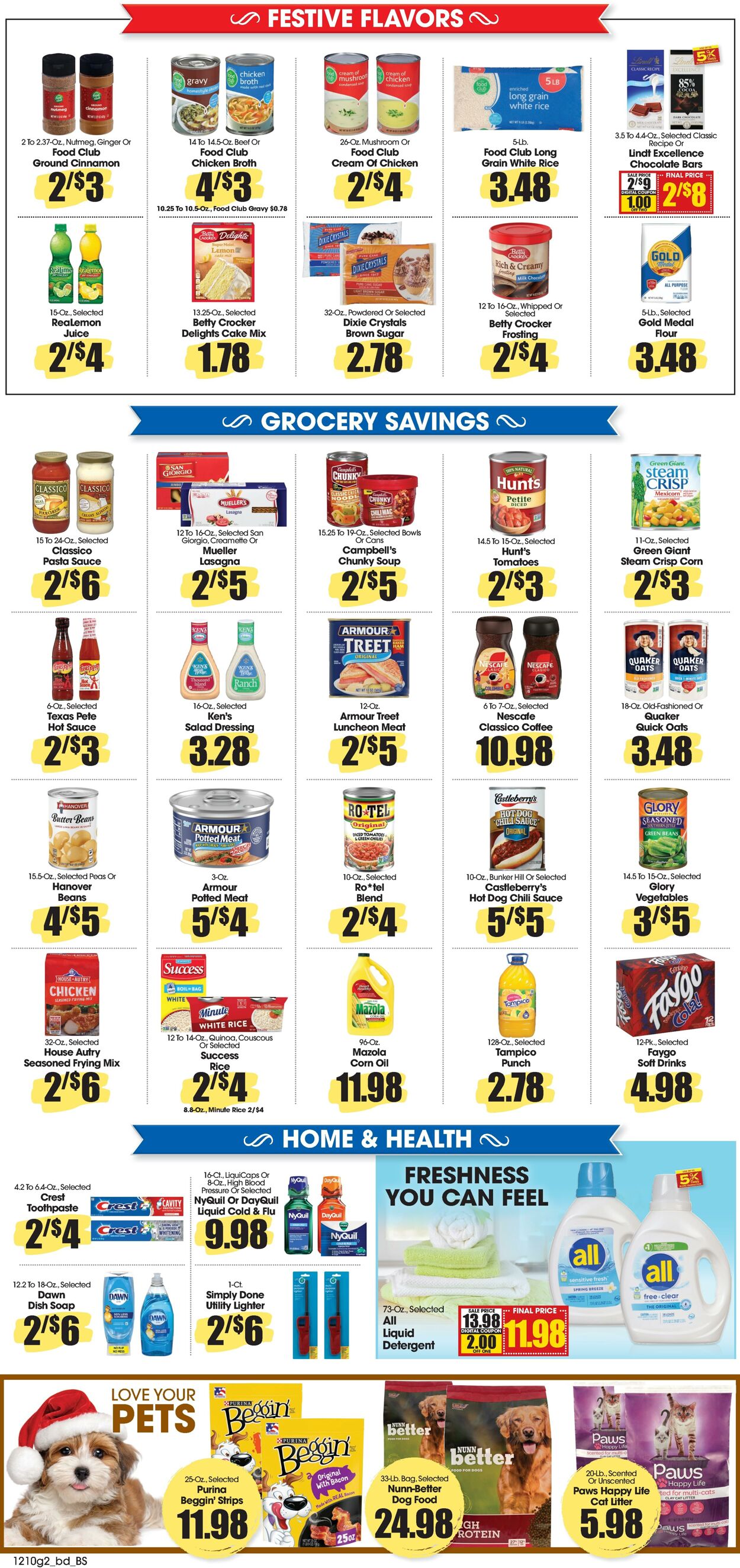 Weekly ad Food King 12/10/2025 - 12/16/2025