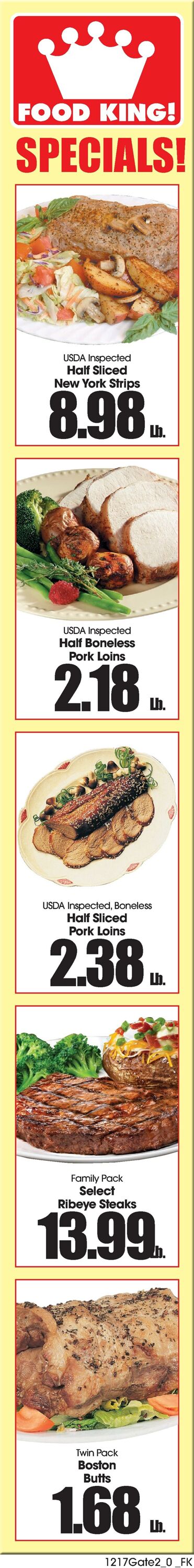 Weekly ad Food King 12/17/2025 - 12/23/2025