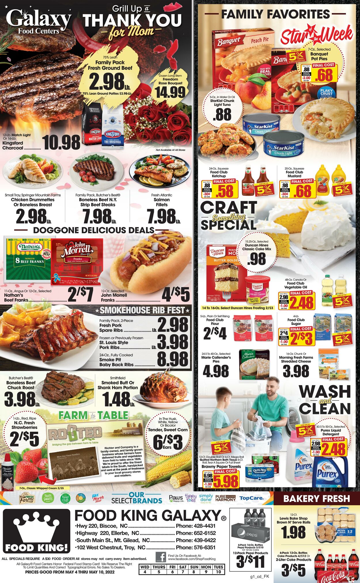 Weekly ad Food King 05/04/2022 - 05/10/2022