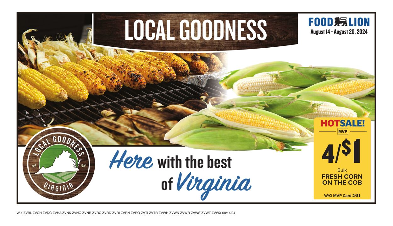 Weekly ad Food Lion 08/14/2024 - 08/20/2024