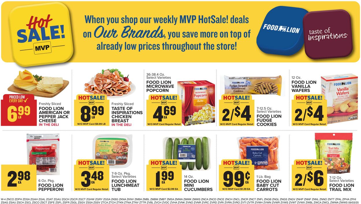 Weekly ad Food Lion 09/03/2025 - 09/09/2025