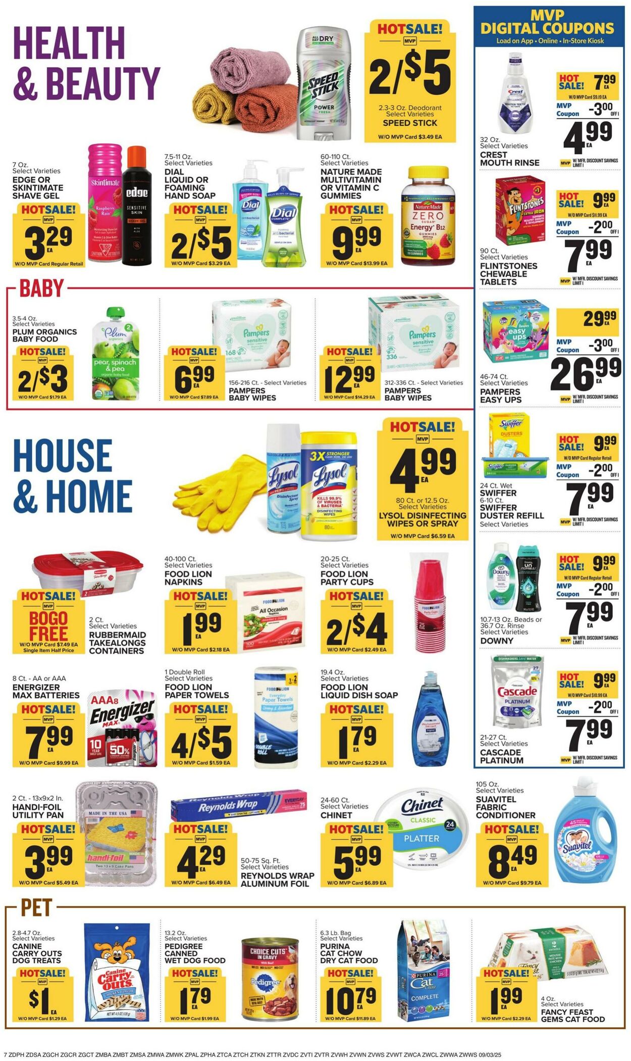Weekly ad Food Lion 09/03/2025 - 09/09/2025