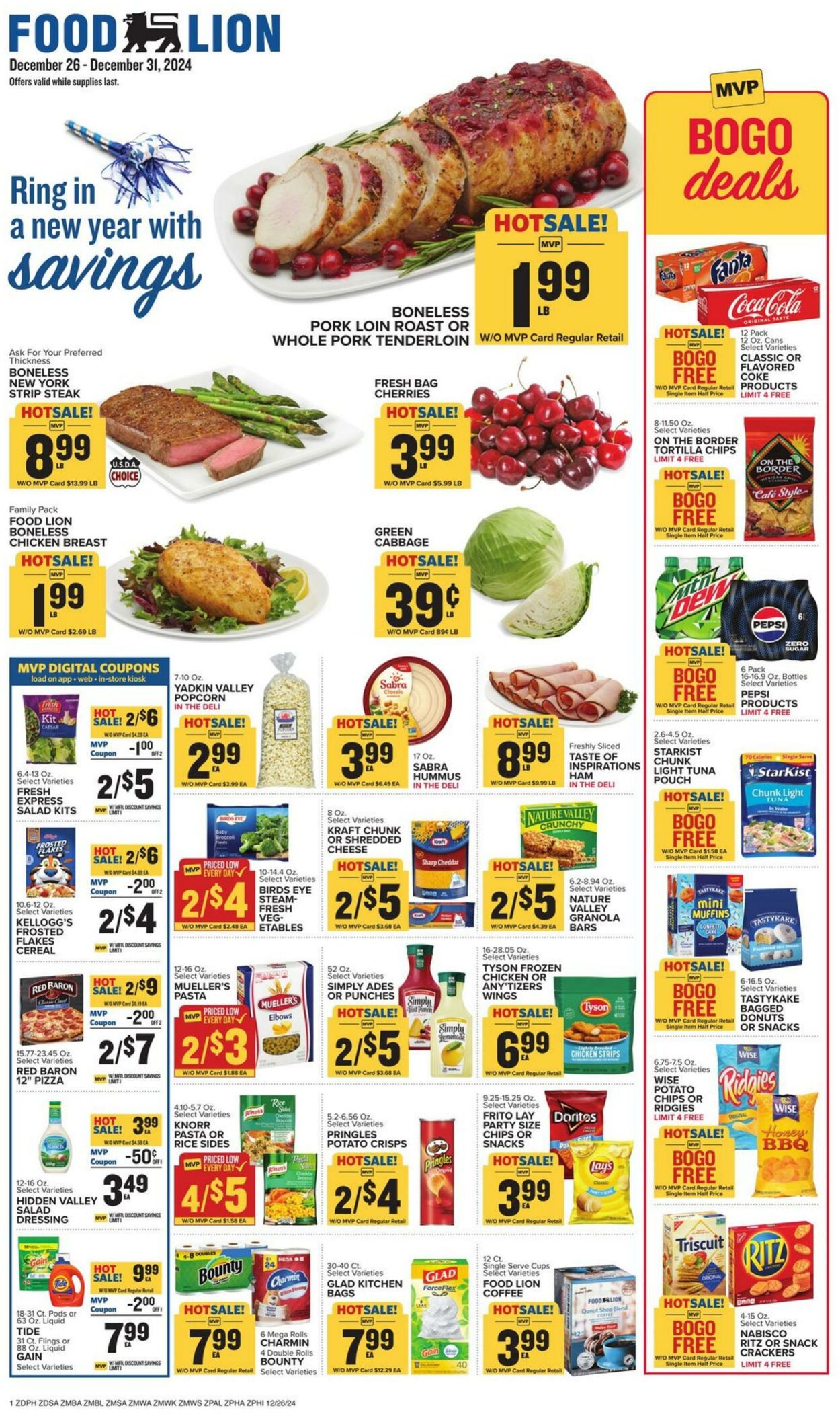 Weekly ad Food Lion 12/26/2024 - 12/31/2024