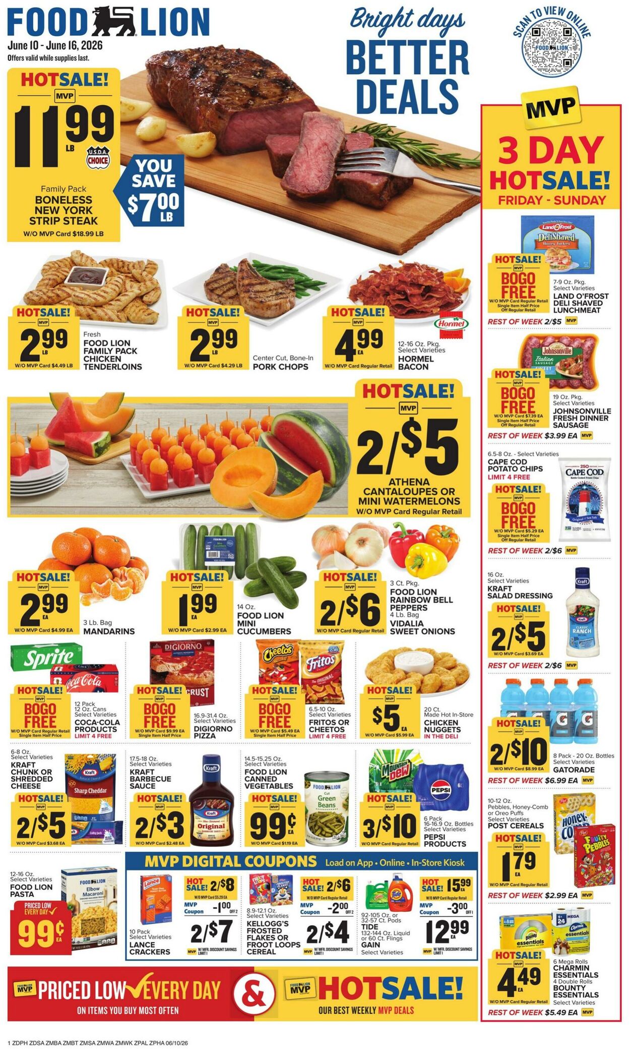 Weekly ad Food Lion 06/10/2026 - 06/16/2026