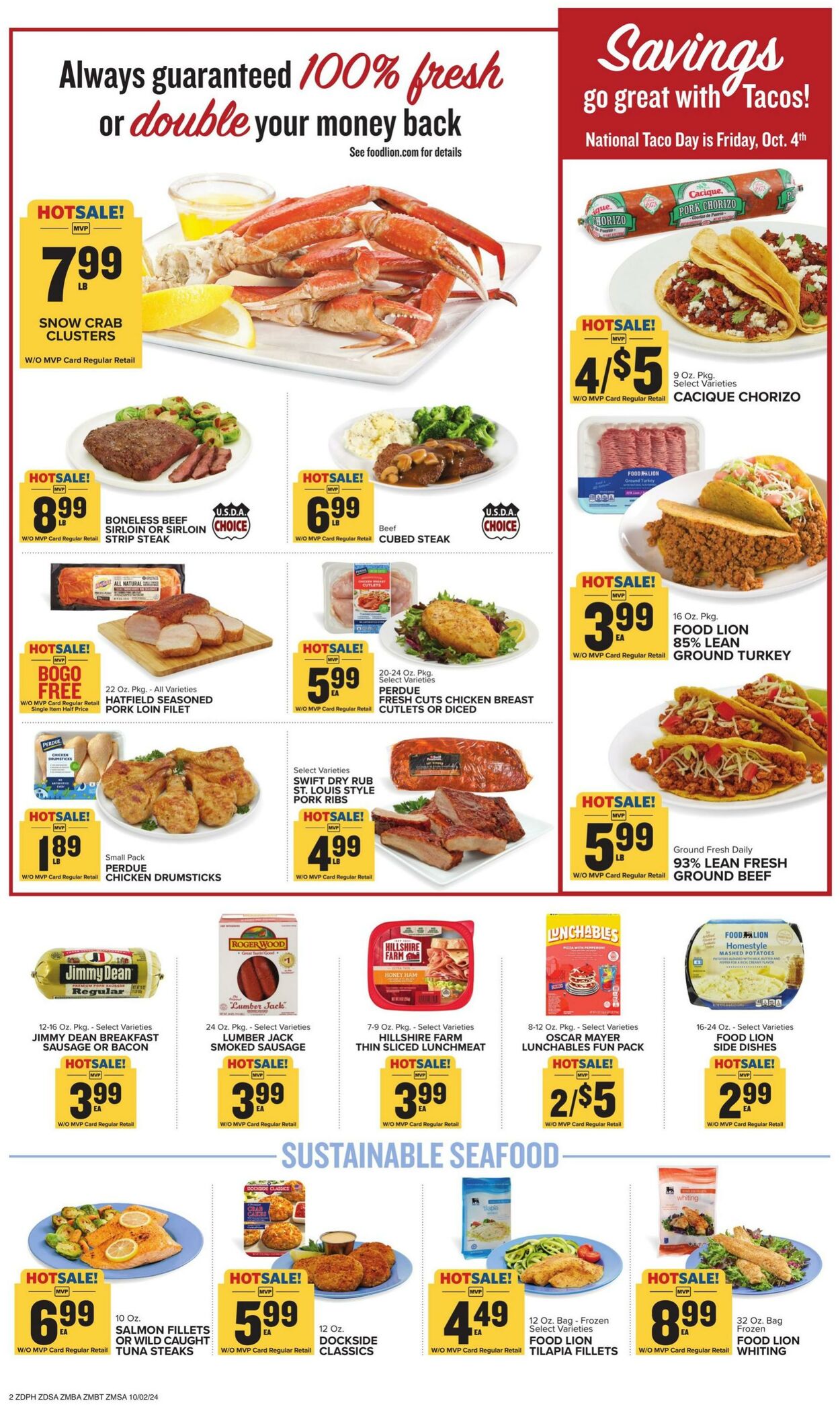 Weekly ad Food Lion 10/02/2024 - 10/08/2024