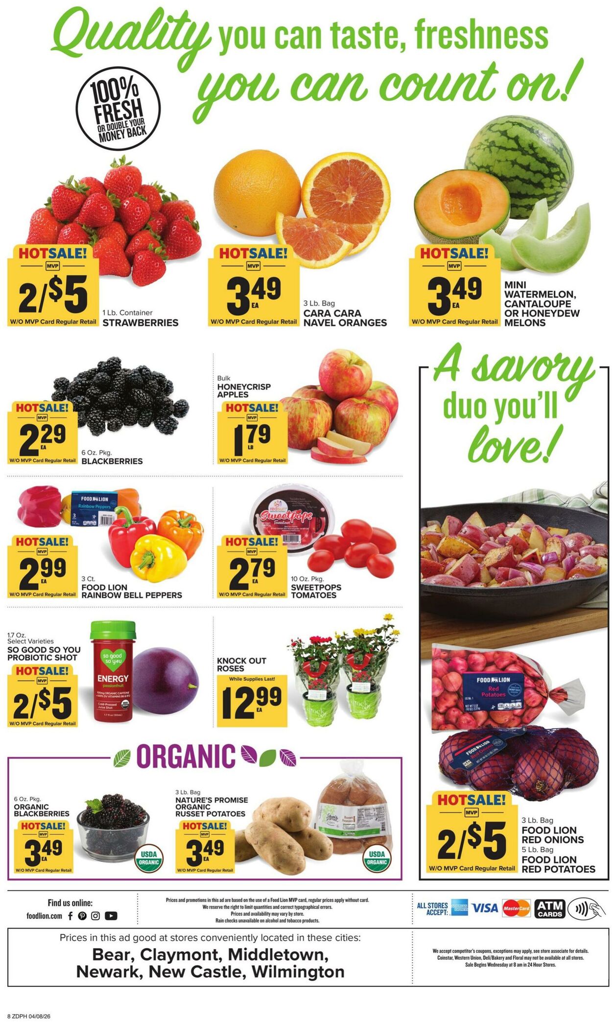 Weekly ad Food Lion 04/08/2026 - 04/14/2026