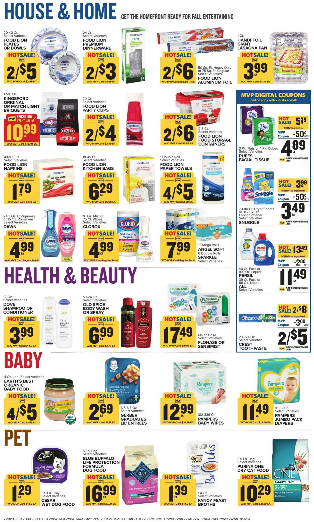 Weekly ad Food Lion 09/25/2024 - 10/01/2024