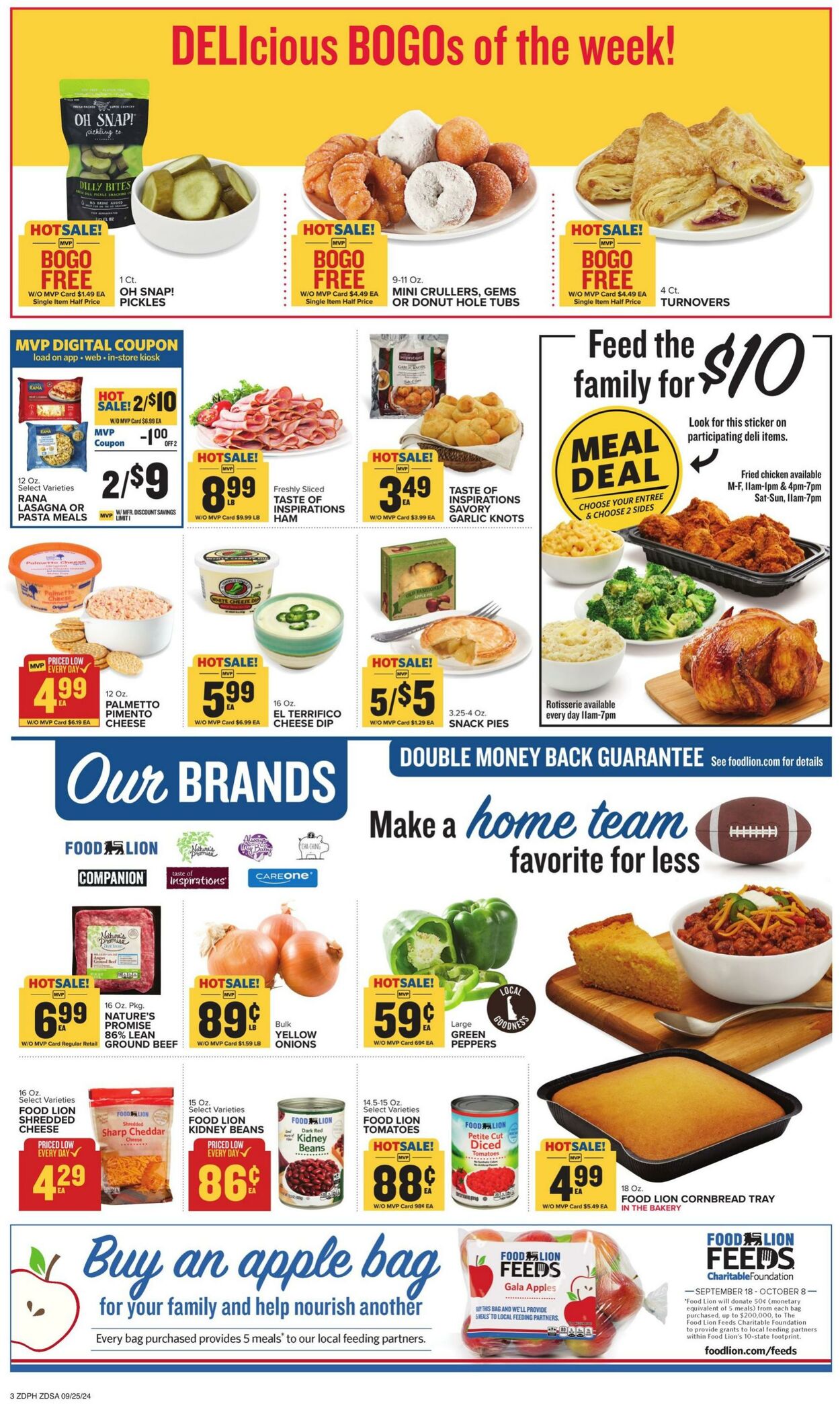 Weekly ad Food Lion 09/25/2024 - 10/01/2024