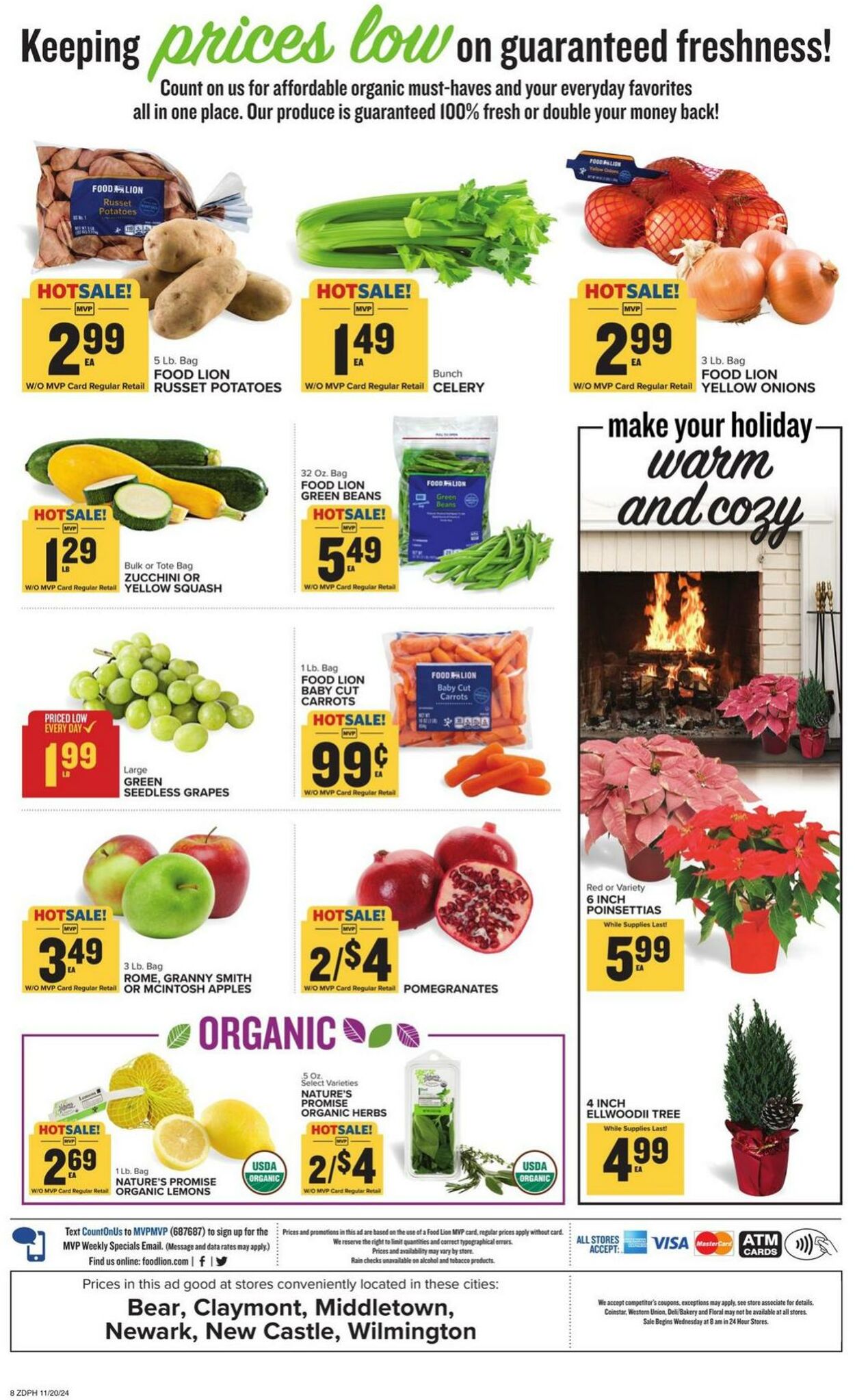 Weekly ad Food Lion 11/20/2024 - 11/28/2024