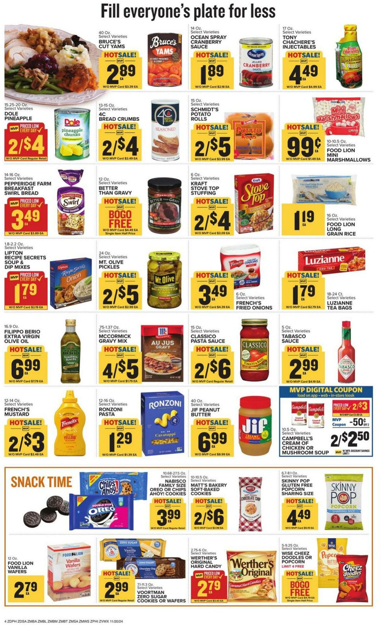 Weekly ad Food Lion 11/20/2024 - 11/28/2024