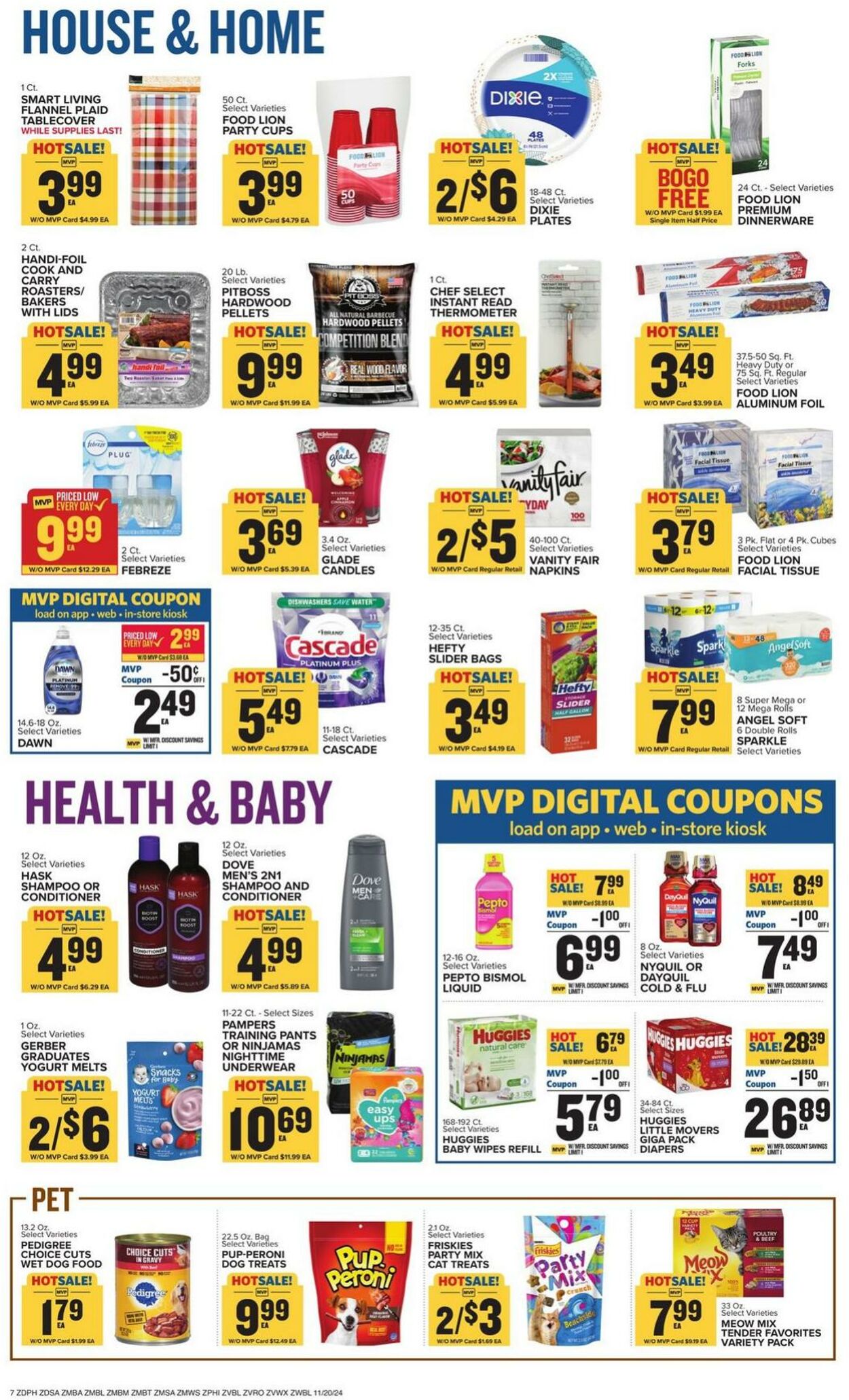 Weekly ad Food Lion 11/20/2024 - 11/28/2024