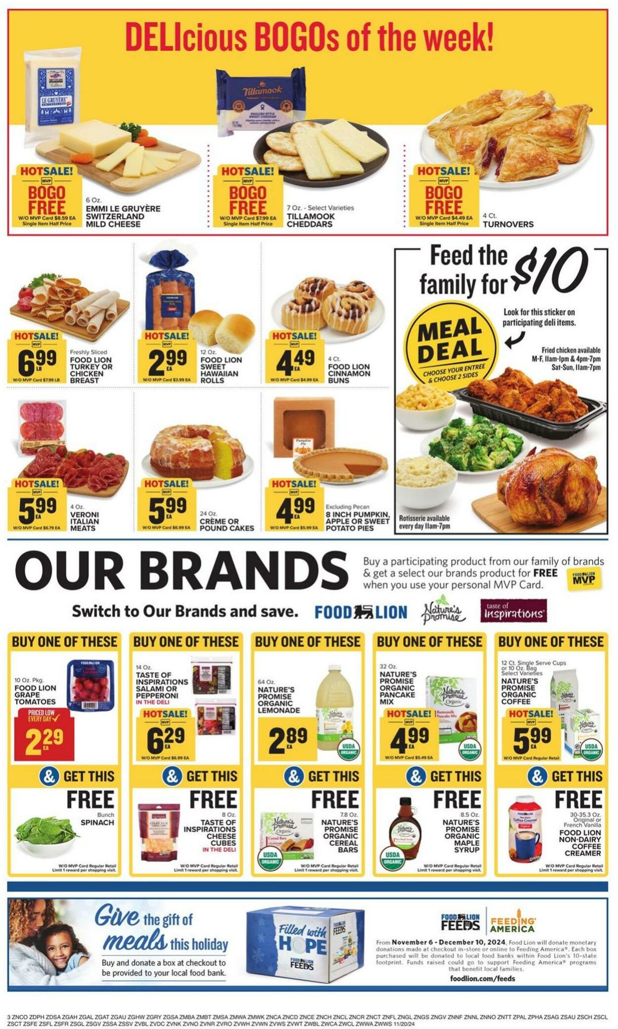 Weekly ad Food Lion 11/20/2024 - 11/28/2024