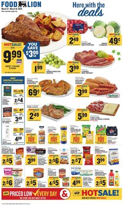 Weekly ad Food Lion 03/12/2025 - 03/18/2025