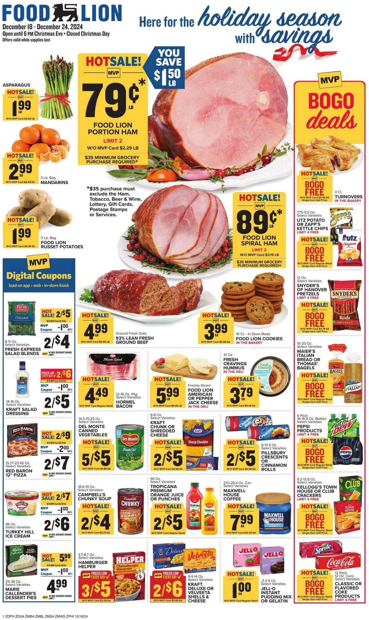 Weekly ad Food Lion 12/18/2024 - 12/24/2024