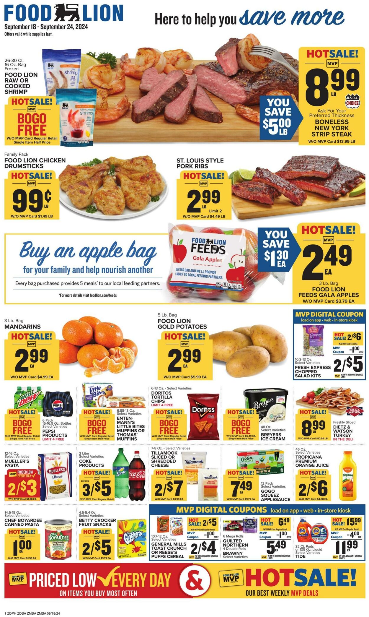 Weekly ad Food Lion 09/18/2024 - 09/24/2024