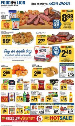 Weekly ad Food Lion 10/09/2024 - 10/15/2024