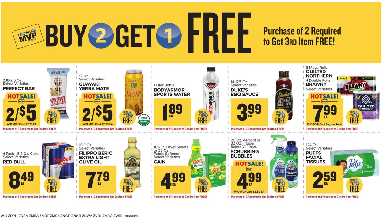 Weekly ad Food Lion 10/30/2024 - 11/05/2024