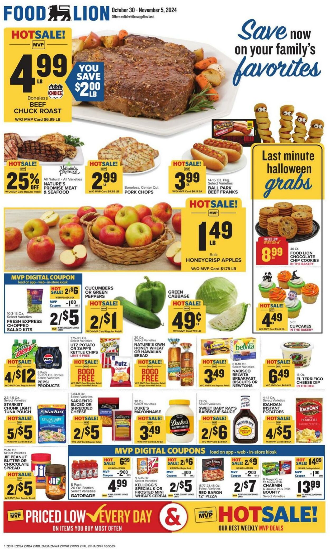 Weekly ad Food Lion 10/30/2024 - 11/05/2024