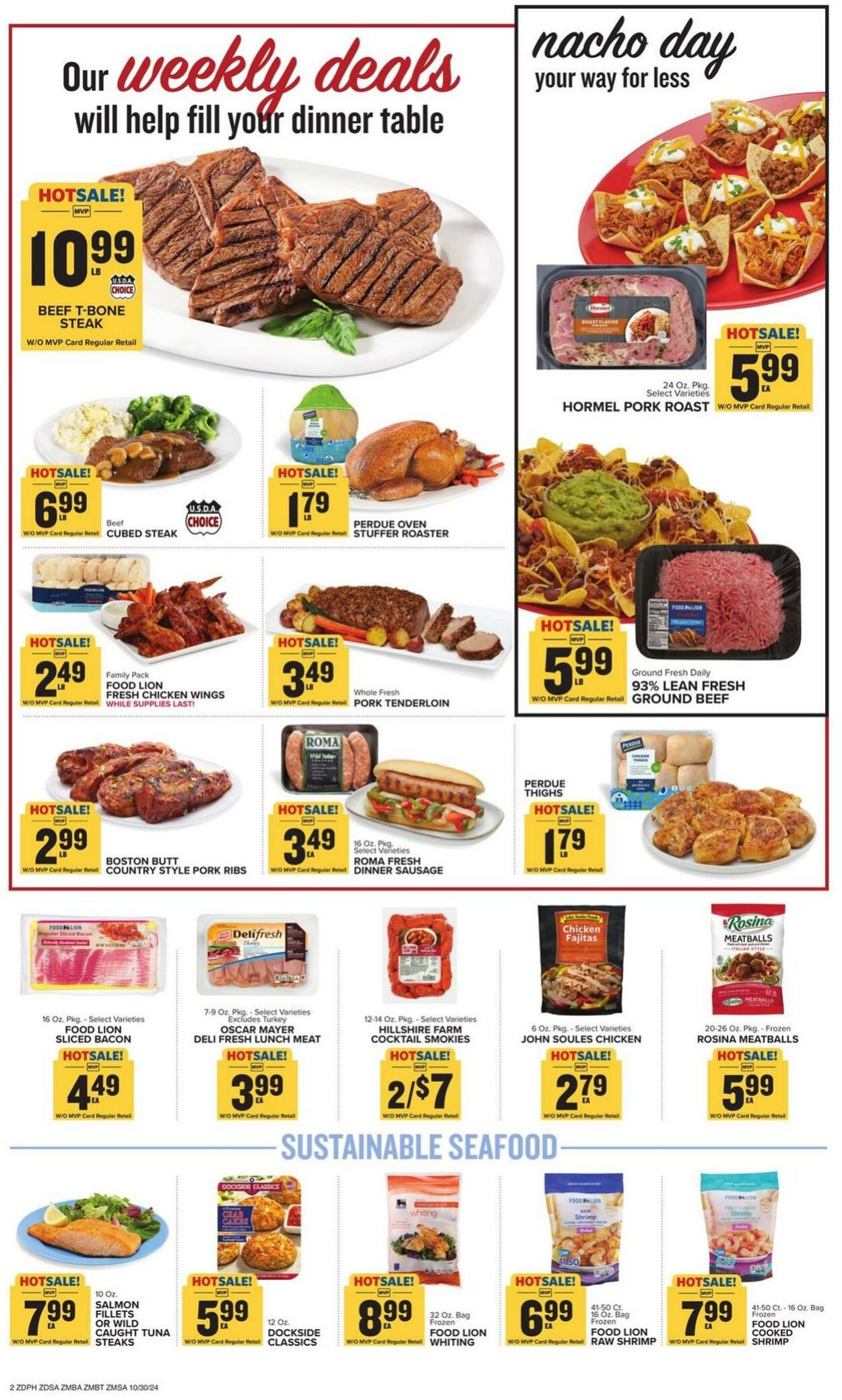 Weekly ad Food Lion 10/30/2024 - 11/05/2024