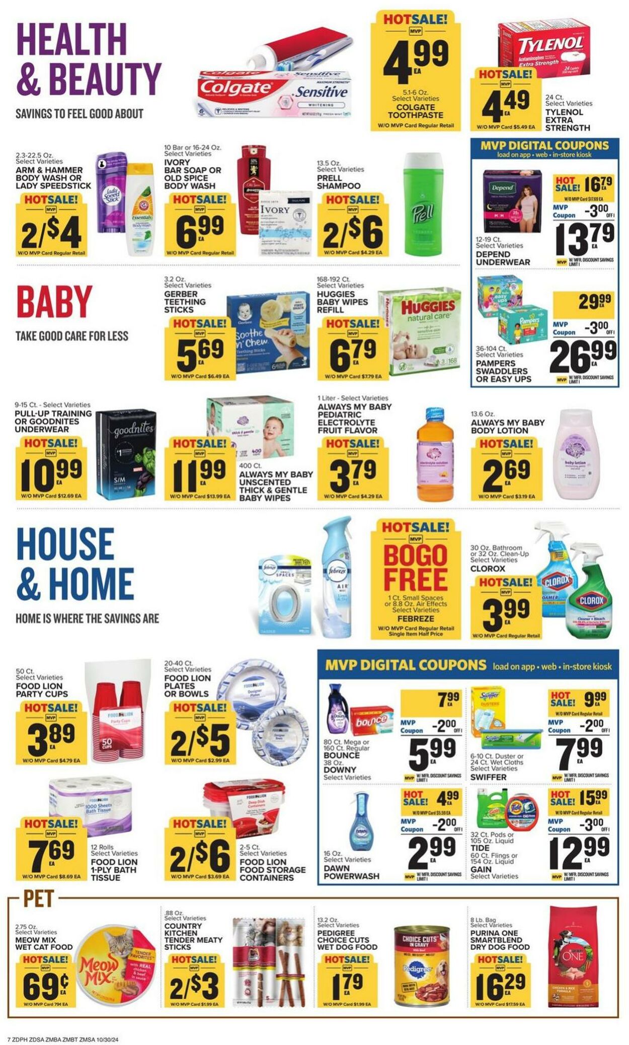 Weekly ad Food Lion 10/30/2024 - 11/05/2024