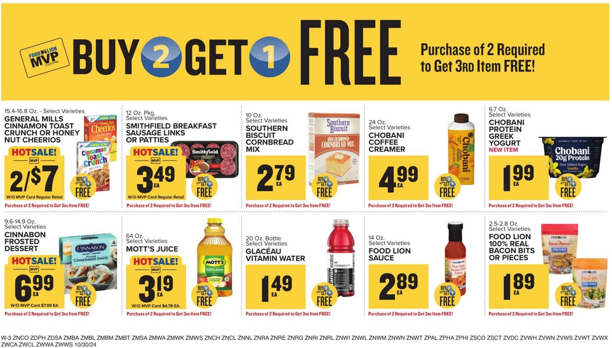 Weekly ad Food Lion 10/30/2024 - 11/05/2024