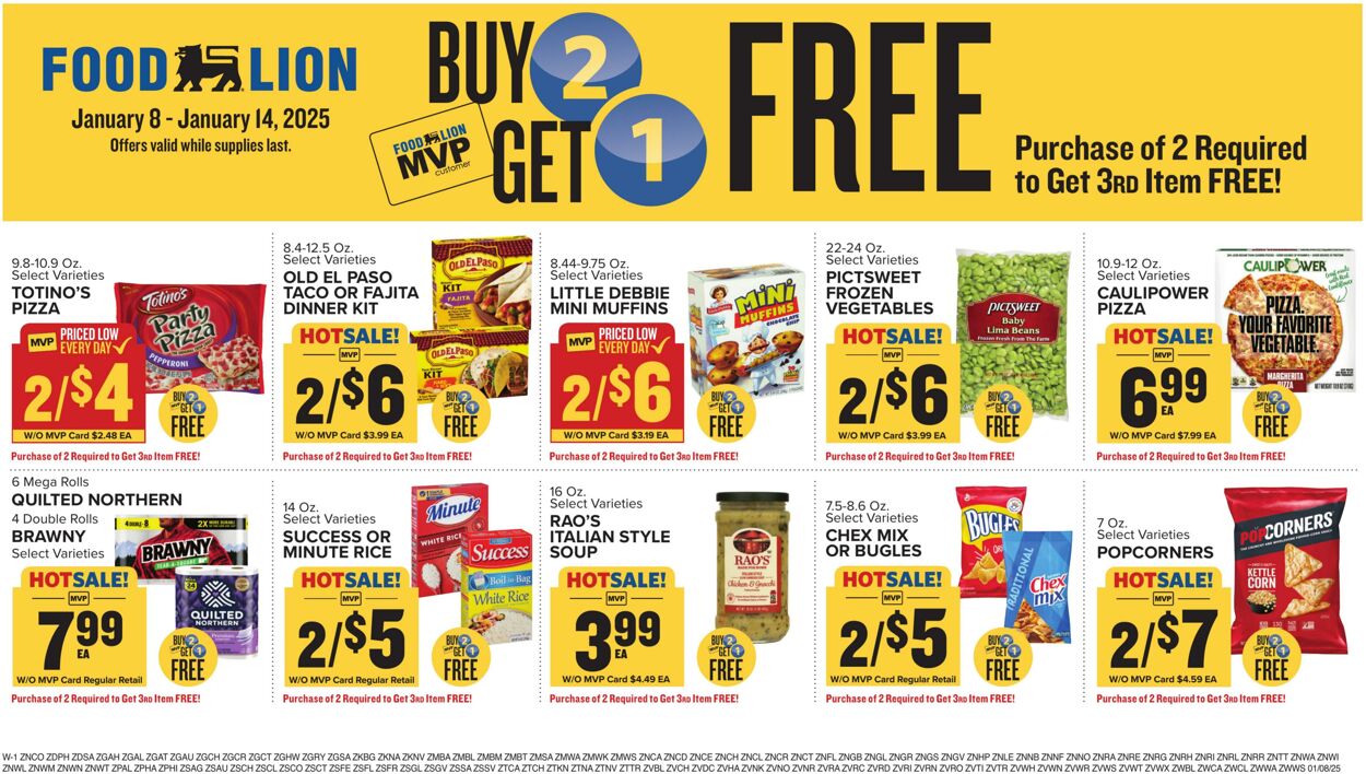 Weekly ad Food Lion 01/08/2025 - 01/14/2025