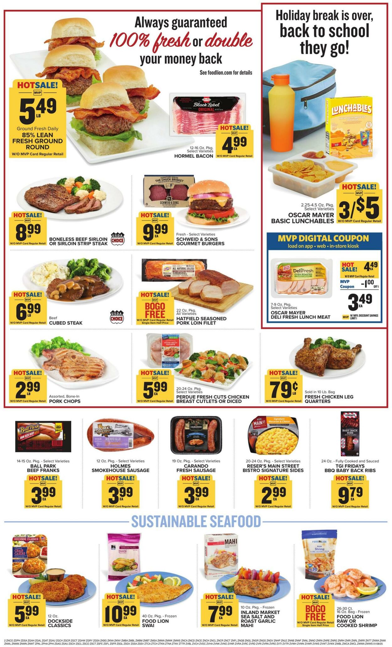 Weekly ad Food Lion 01/08/2025 - 01/14/2025