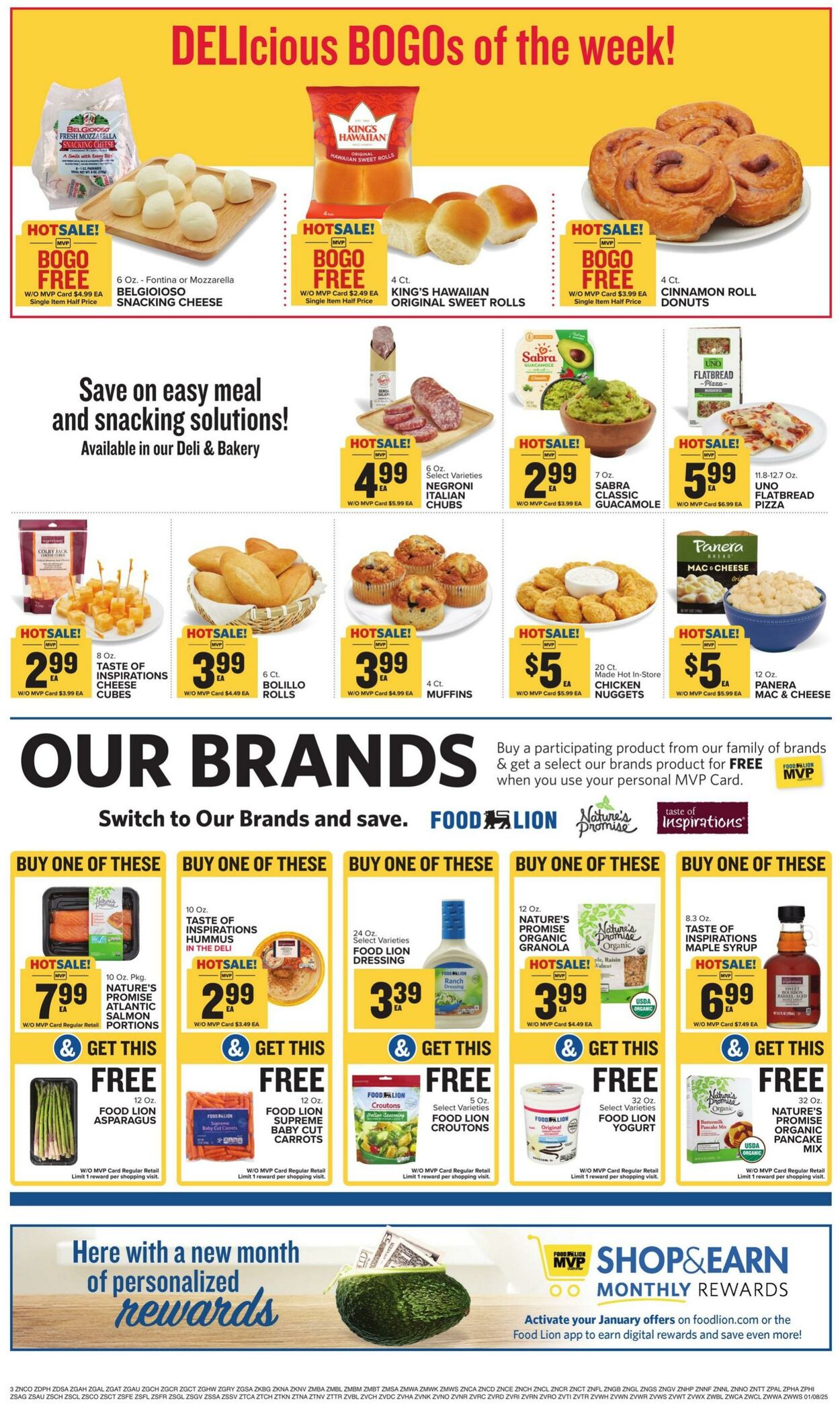 Weekly ad Food Lion 01/08/2025 - 01/14/2025