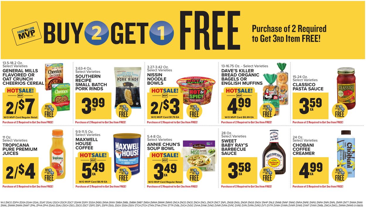 Weekly ad Food Lion 01/08/2025 - 01/14/2025