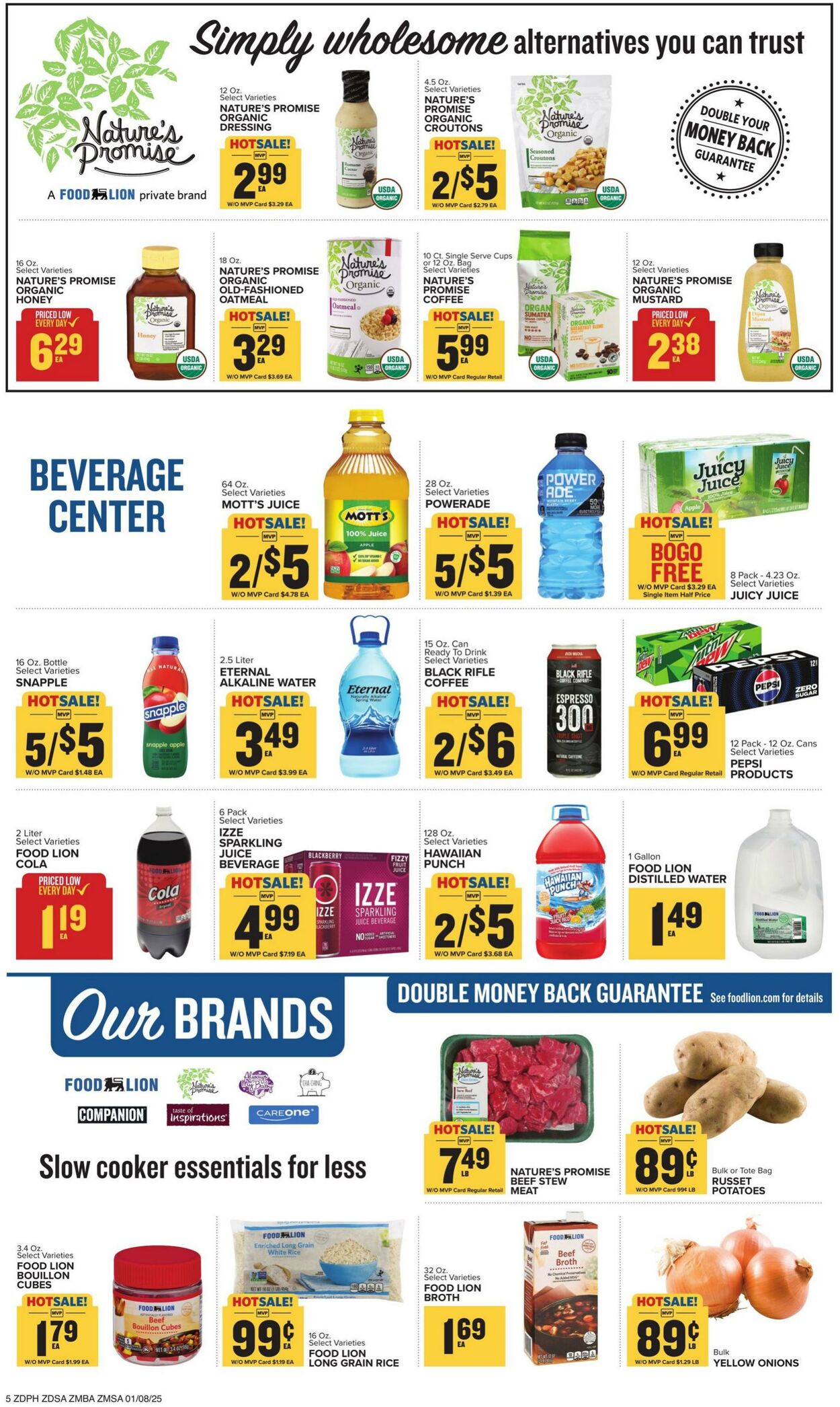 Weekly ad Food Lion 01/08/2025 - 01/14/2025