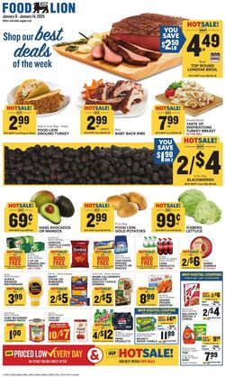 Weekly ad Food Lion 01/08/2025 - 01/14/2025