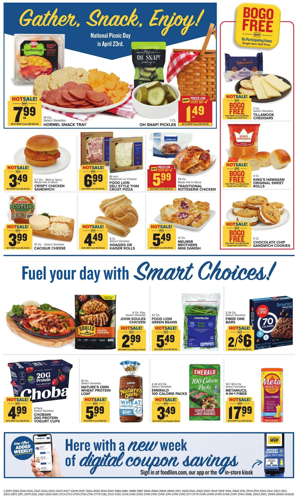 Weekly ad Food Lion 04/22/2026 - 04/28/2026