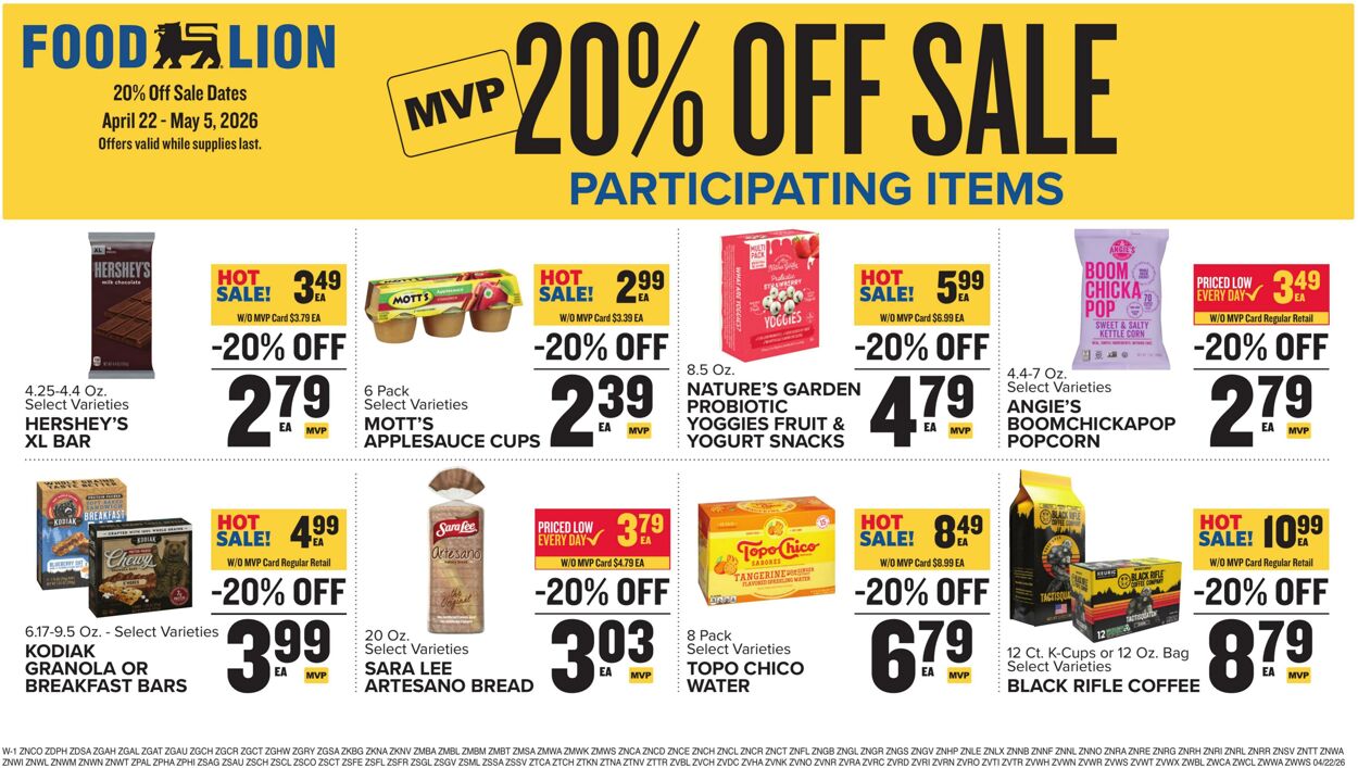 Weekly ad Food Lion 04/22/2026 - 04/28/2026
