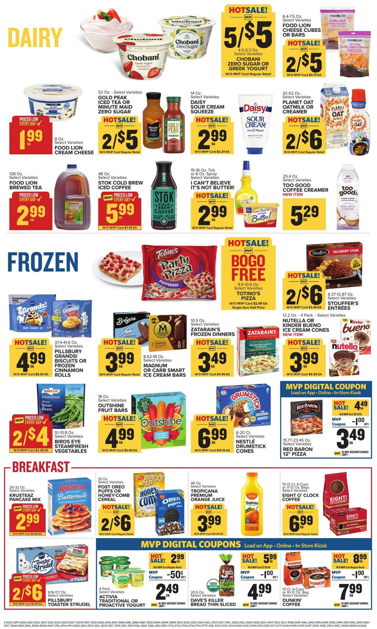 Weekly ad Food Lion 04/22/2026 - 04/28/2026