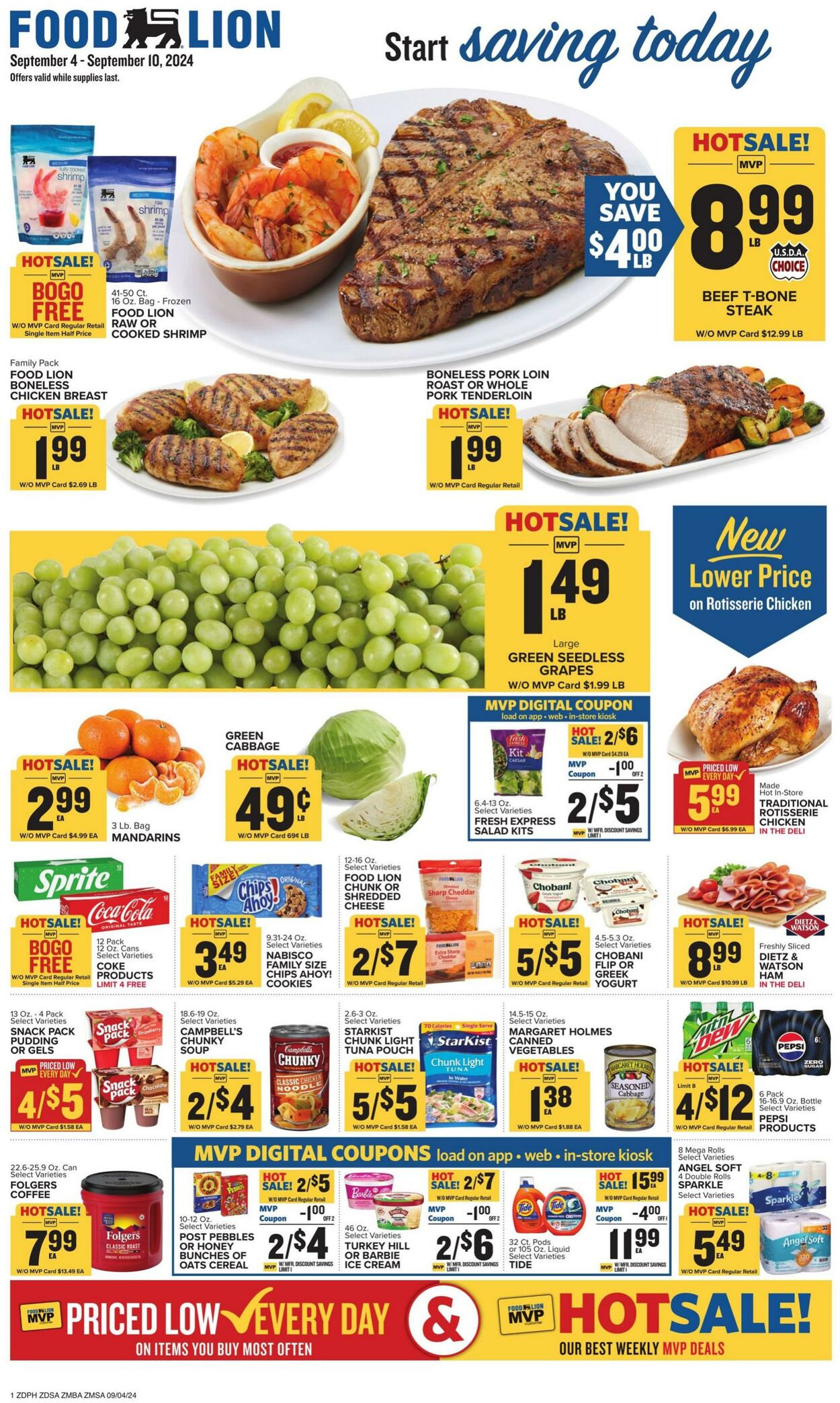 Weekly ad Food Lion 09/04/2024 - 09/10/2024