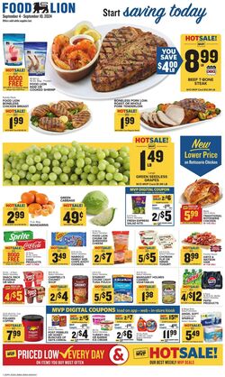 Weekly ad Food Lion 09/11/2024 - 09/17/2024