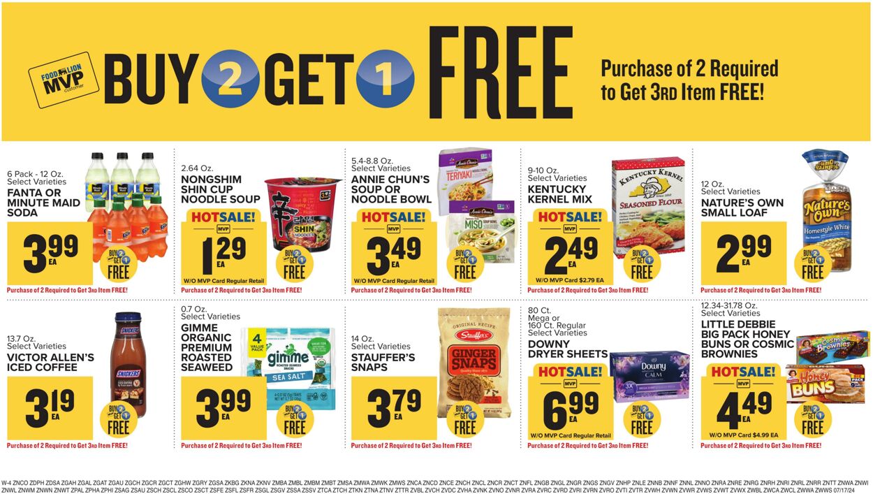 Weekly ad Food Lion 07/17/2024 - 07/23/2024