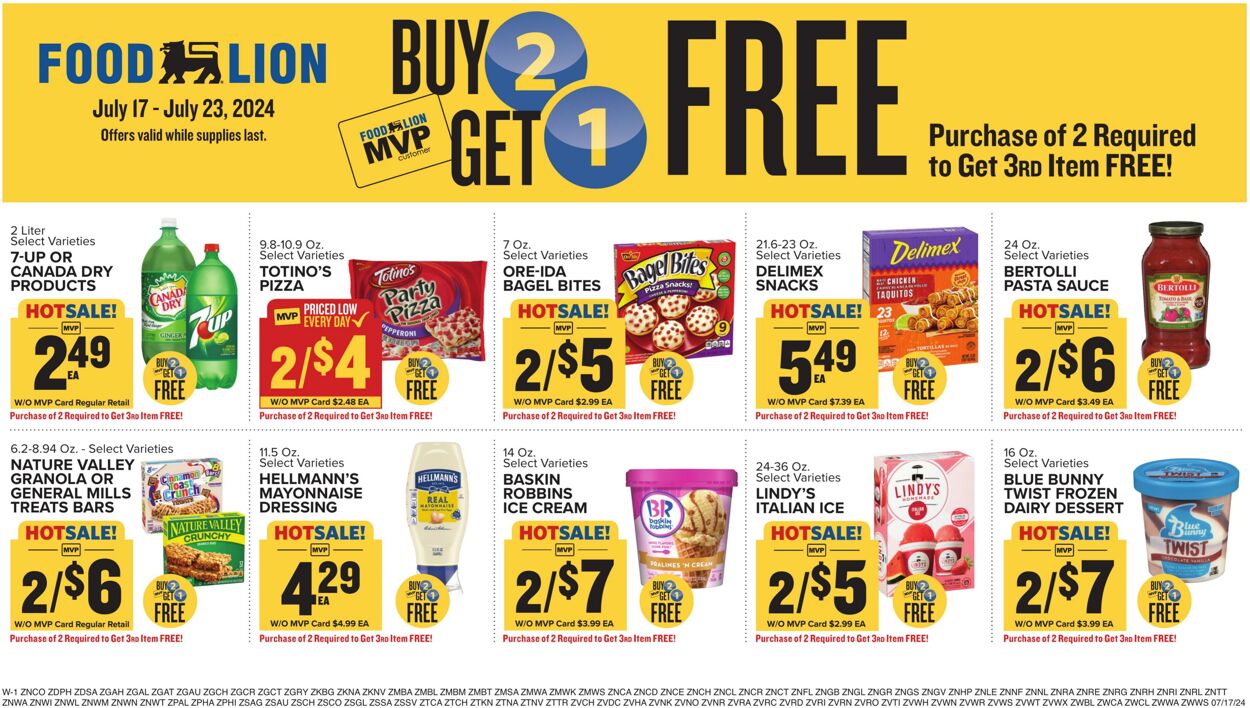 Weekly ad Food Lion 07/17/2024 - 07/23/2024