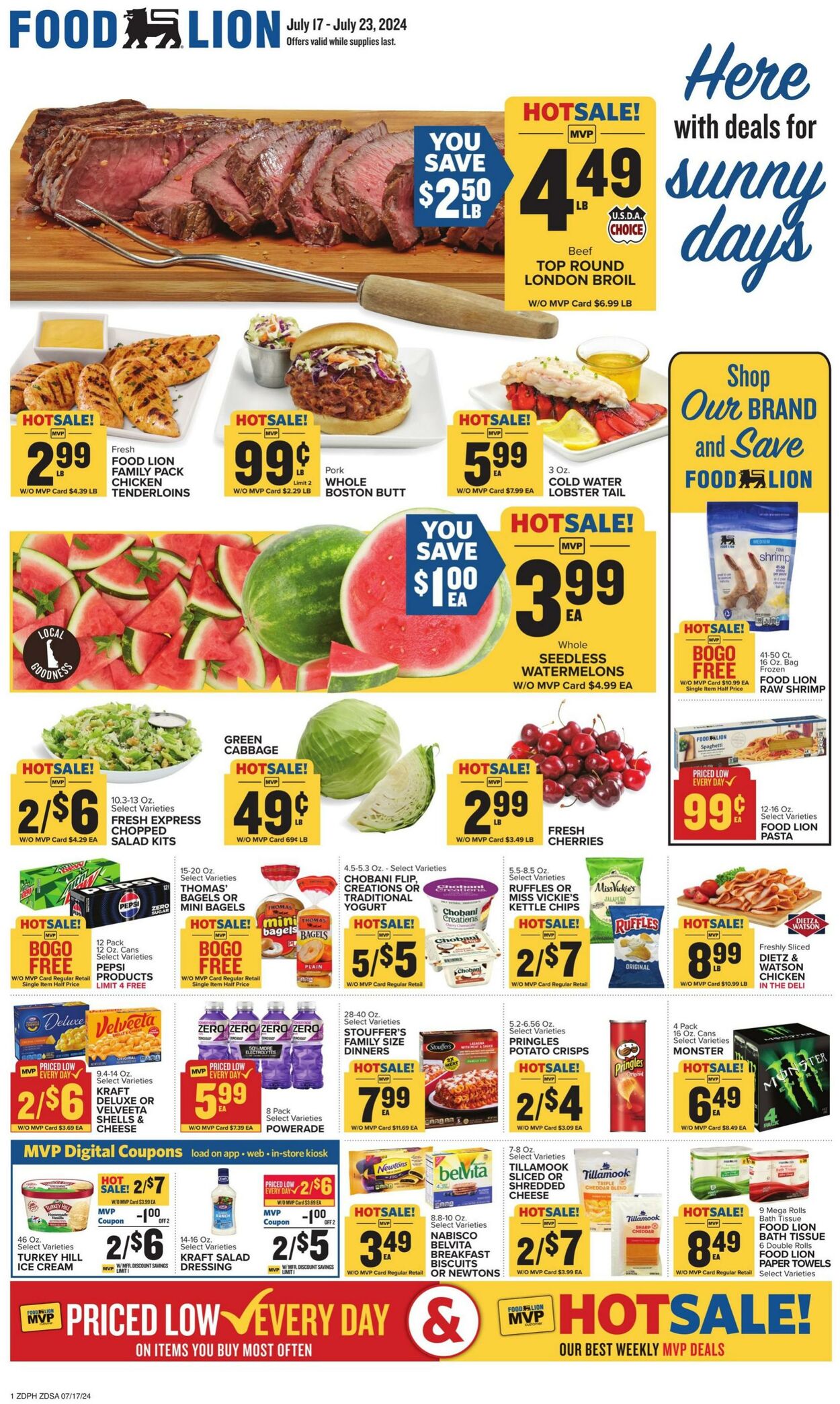 Weekly ad Food Lion 07/17/2024 - 07/23/2024