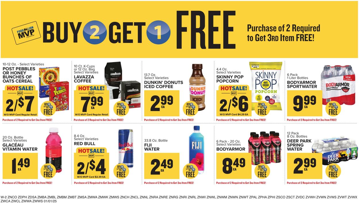 Weekly ad Food Lion 01/01/2025 - 01/07/2025