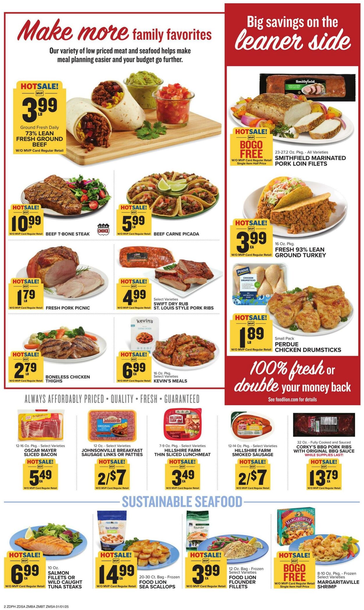 Weekly ad Food Lion 01/01/2025 - 01/07/2025