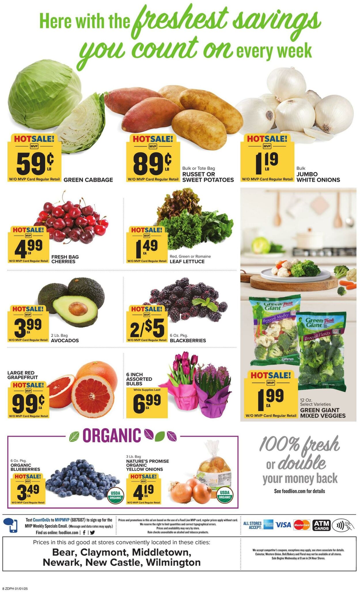 Weekly ad Food Lion 01/01/2025 - 01/07/2025