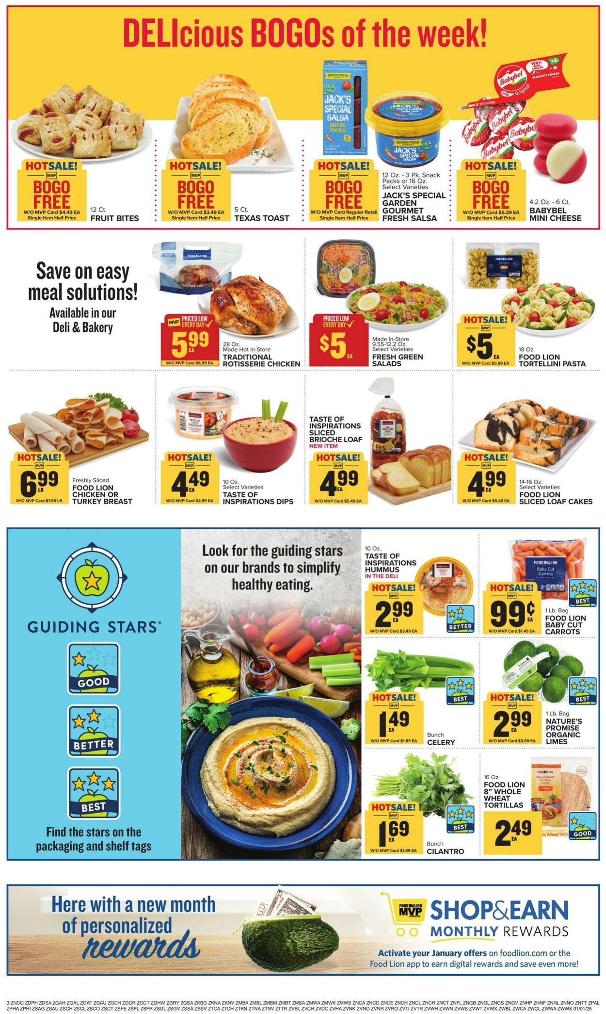 Weekly ad Food Lion 01/01/2025 - 01/07/2025