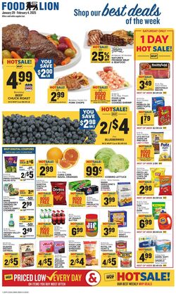 Weekly ad Food Lion 10/30/2024 - 11/05/2024